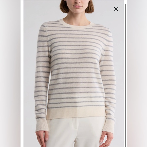 Nordstrom Cashmere Crewneck Sweater - Picture 4 of 10